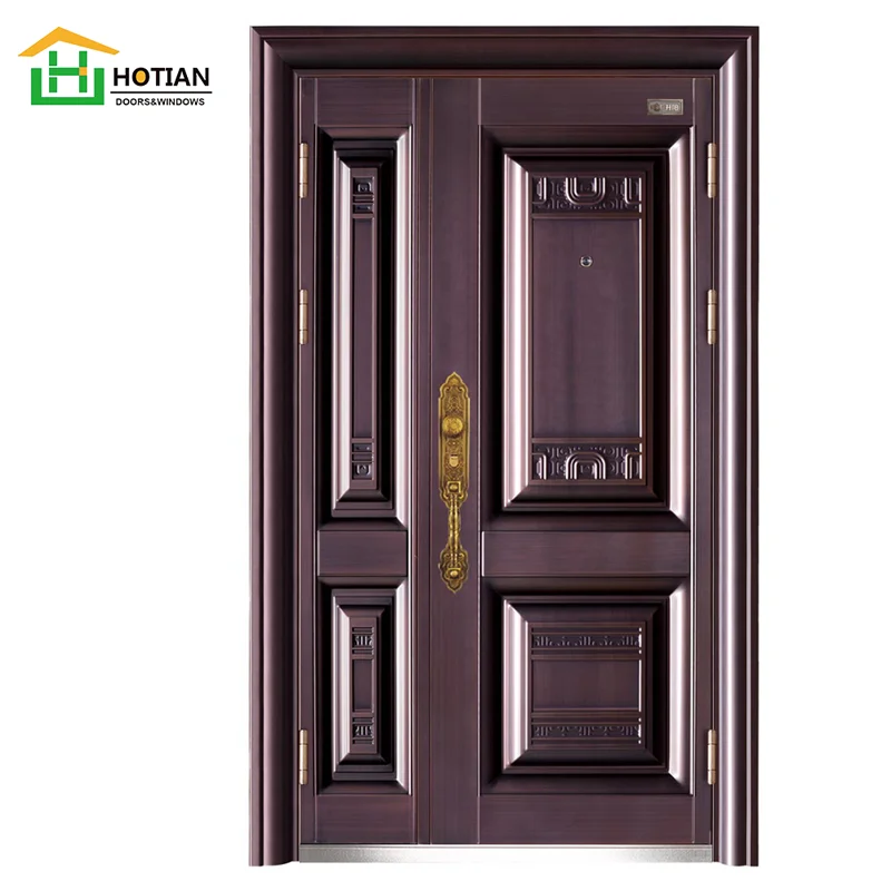 High quality Israel Bullet Proof Steel Exterior Security Door For Home