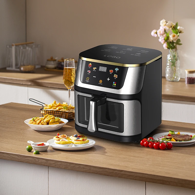 4.5L 6L 8L 10L 12L Consumer Reports Best Hot Mini Rack Without Oil as Seen as silver crest Air Fryer Without Oil