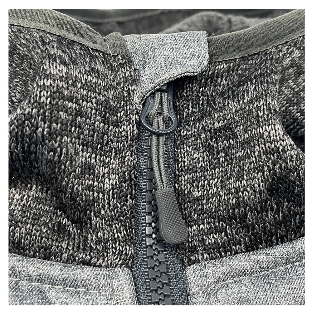 New design bodkin knitted men jacket winter padding clothes puffy jacket