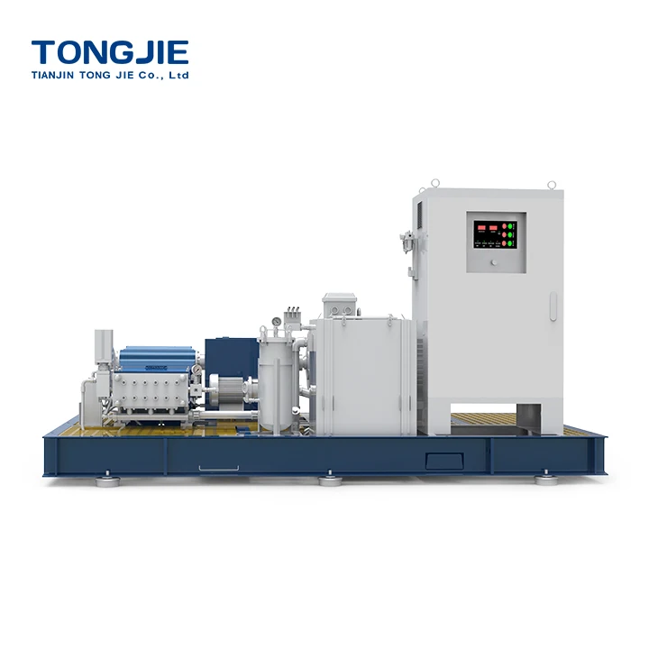 1000bar Thorough High Pressure Cleaner Hydro-blasting Equipment 250TJ3- 100LPM