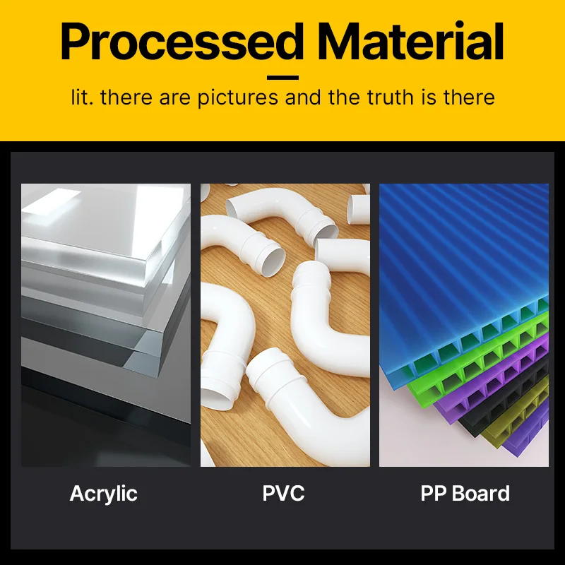 HUHAO 3.175 CNC Single Flute Spiral Milling Cutter Acrylic Tungsten Carbide Bits Wood End Mill 2283