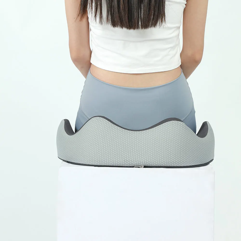 Memory Foam Coccyx Pain Relief orthopedic Office Chair pads Wheelchair Car Seat Sciatica Hemorrhoid Back Pain Relief Cushion