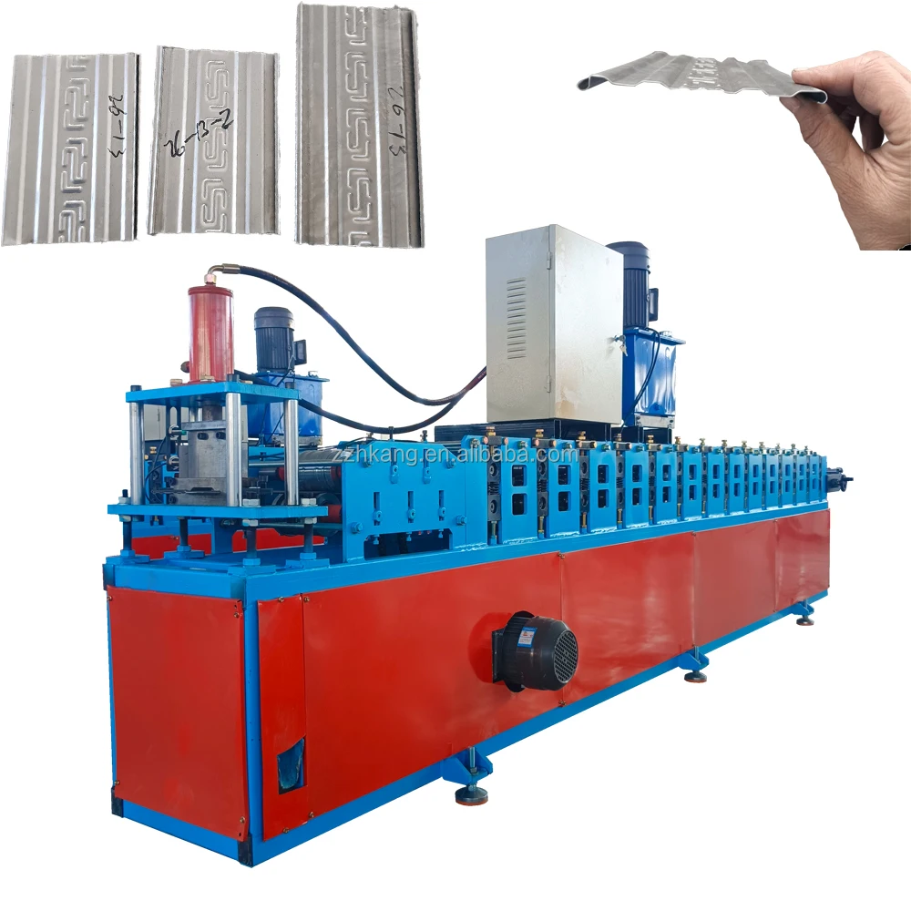Automatic Fireproof Sheet Decking Roller Slat Frame Metal Roll up Panel Making Shutter Door Roll Forming Machine