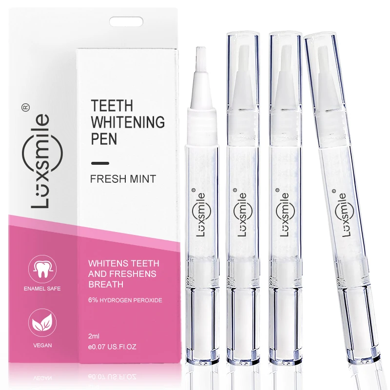 Wholesale Best Selling Professional Home sliver 24k Gold 16% 35% 44%Hp Non Peroxid Teeth Whitening Gel Pens With Custom Brand