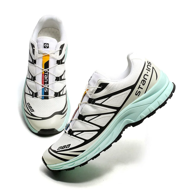 Factory Wholesale 2025 Hot Selling TPR Wear-resistant Anti-slip Sole Sneakers Outdoor Hiking Shoes Mesh Breathable Running Shoes