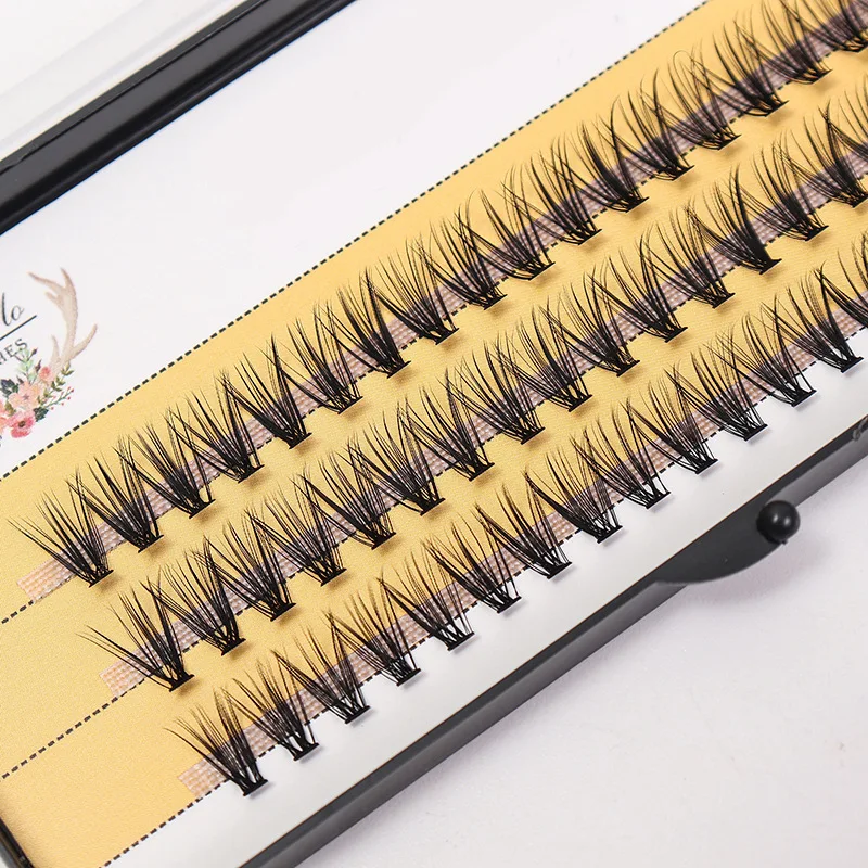 20D 30D Pre Made Fans Eyelash Extensions Grafing Fans Eyelash Cluster Lashes Wholesale Hot Melt Eyelash Extension