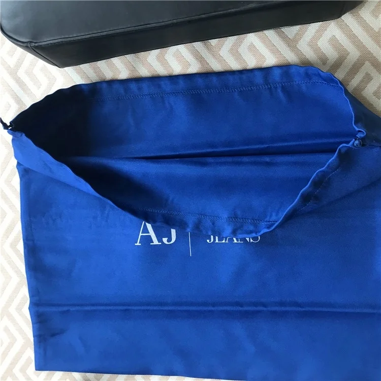 Chuanghua Personalized Nature Cotton Kids Clothing Pouch packaging Cotton Bags With Custom Printed Logo Luxury Dust Bag