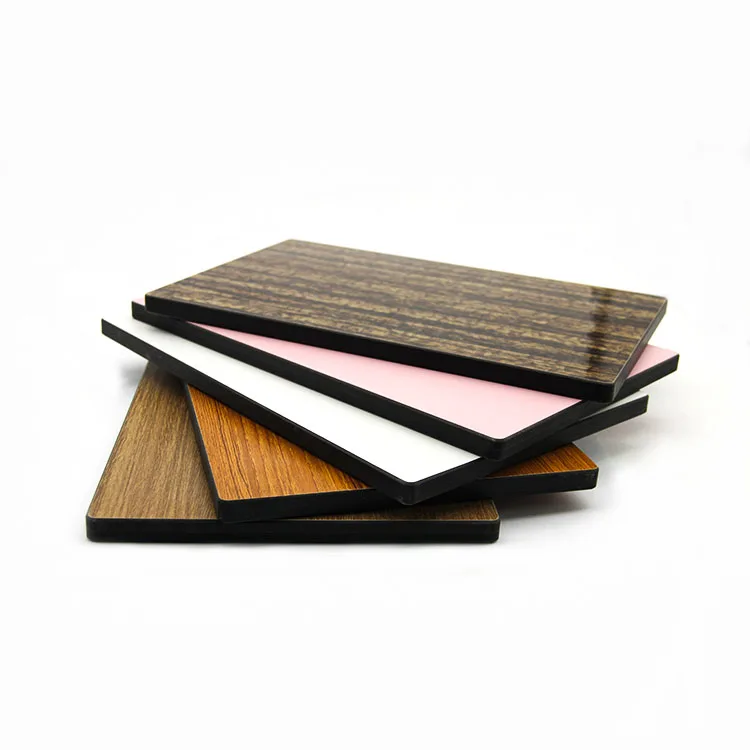 Hot Sale Modern Wood Grain Waterproof Compact Hpl Laminate Board for Kitchen Table