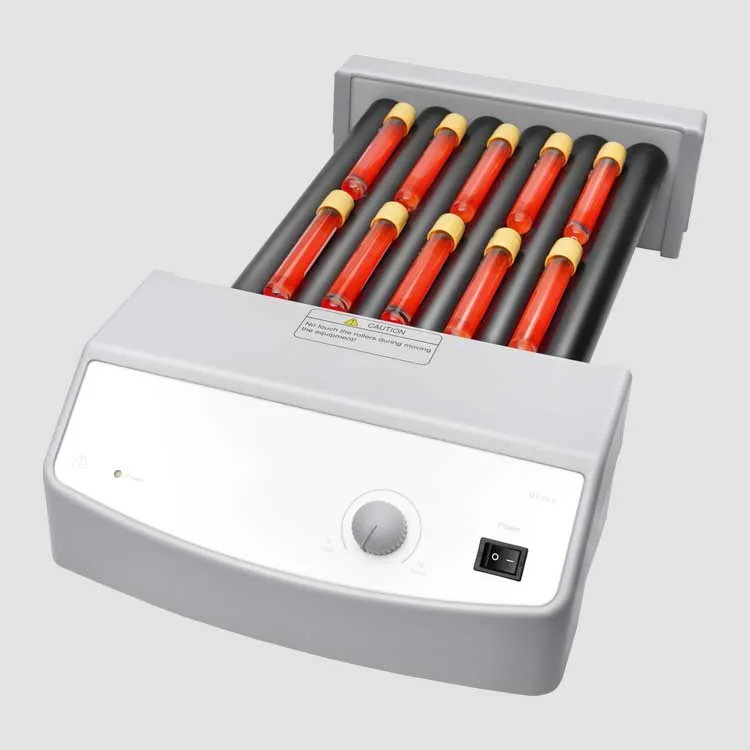 Laboratory Medical Supplier Rolling And Swing Adjustable Speed DC Motor For Blood Sample Standard Tube Six Roller Mixer