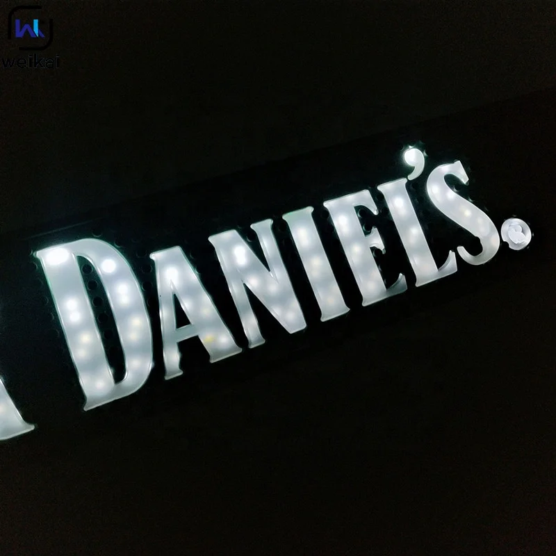 Customized personalized PVC rubber LED beer bar mat with lighted LED bar mat