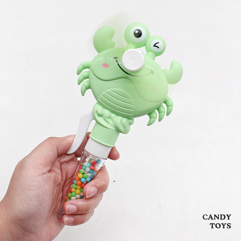 Shantou manufacturer plastic hand fan toys and candy