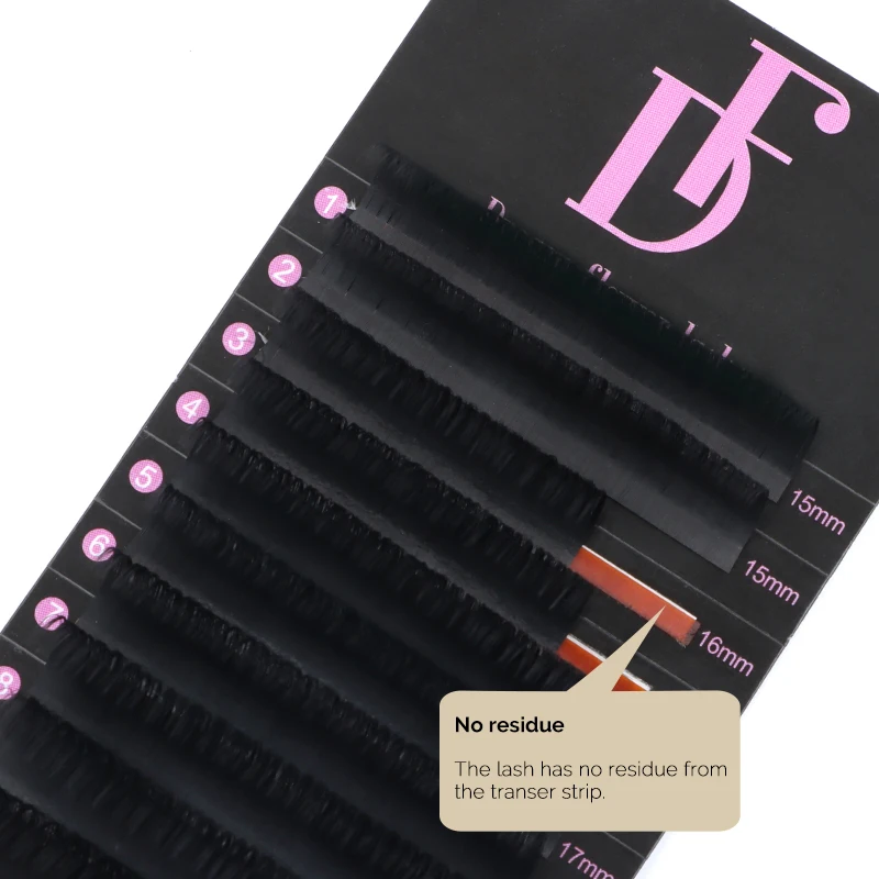 Premium Quality Super Easy Fan Lashes 5-25mm Length 0.05mm Soft Private Label Obeya Lash Extension