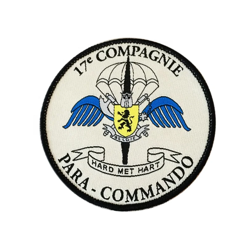 Custom Embroidery Patches Fabric Chenille Towel Woven Keychain Custom Embroidered Badge Patch Logo Ornaments For Uniform