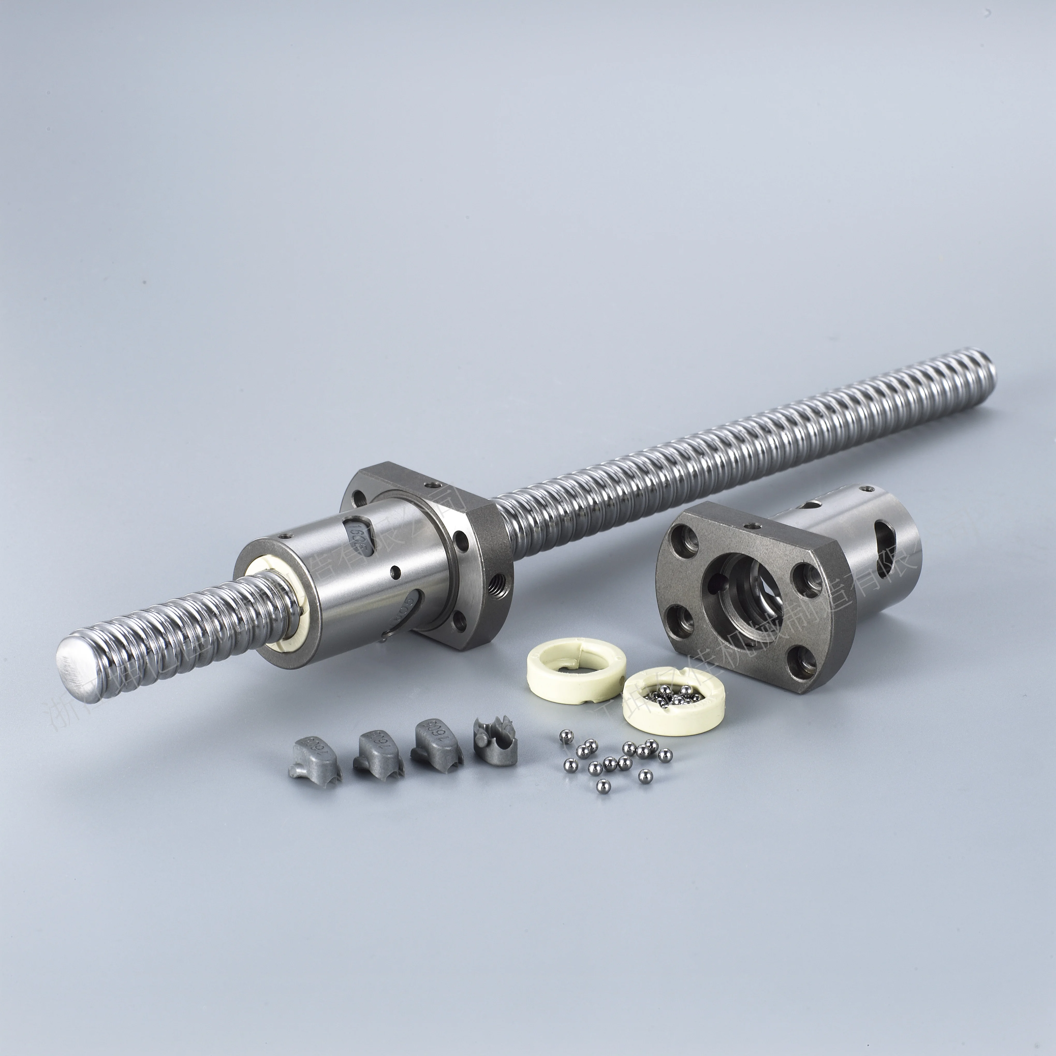 Ball lead screw set SFI1605 high speed with long life TBI type ball screw with round flange nut made in China for CNC machinery