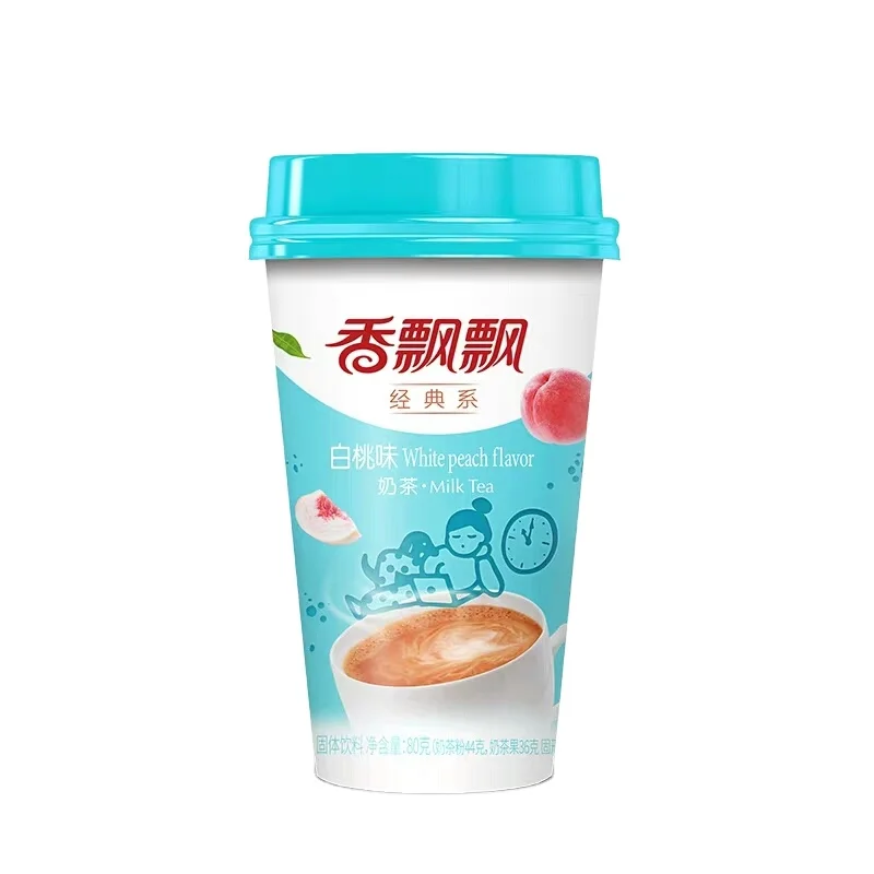 Hot selling milk tea powder 80g instant milk tea powder with various flavors
