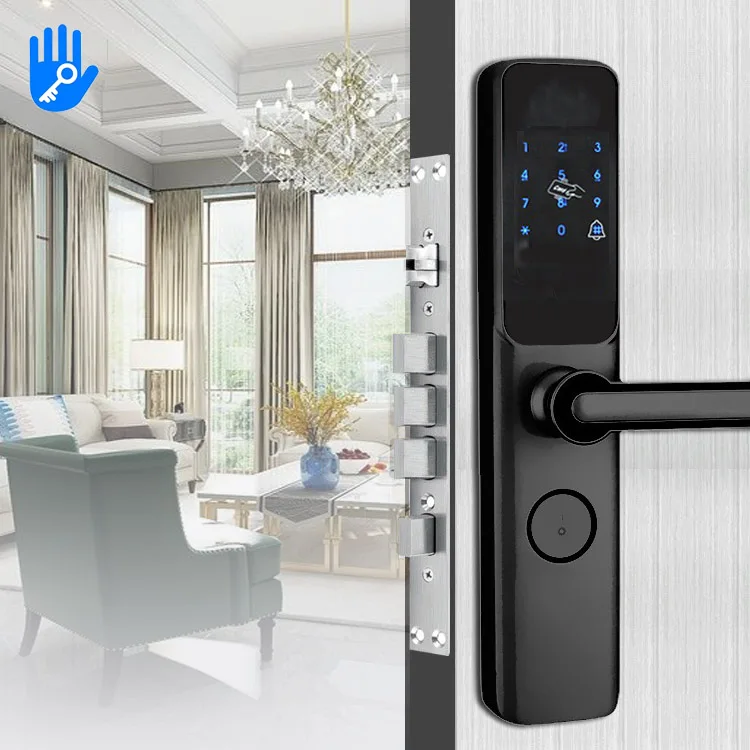 Fechadura Eletronic Digital Senha E Card Smart Ttlock fechadura digital