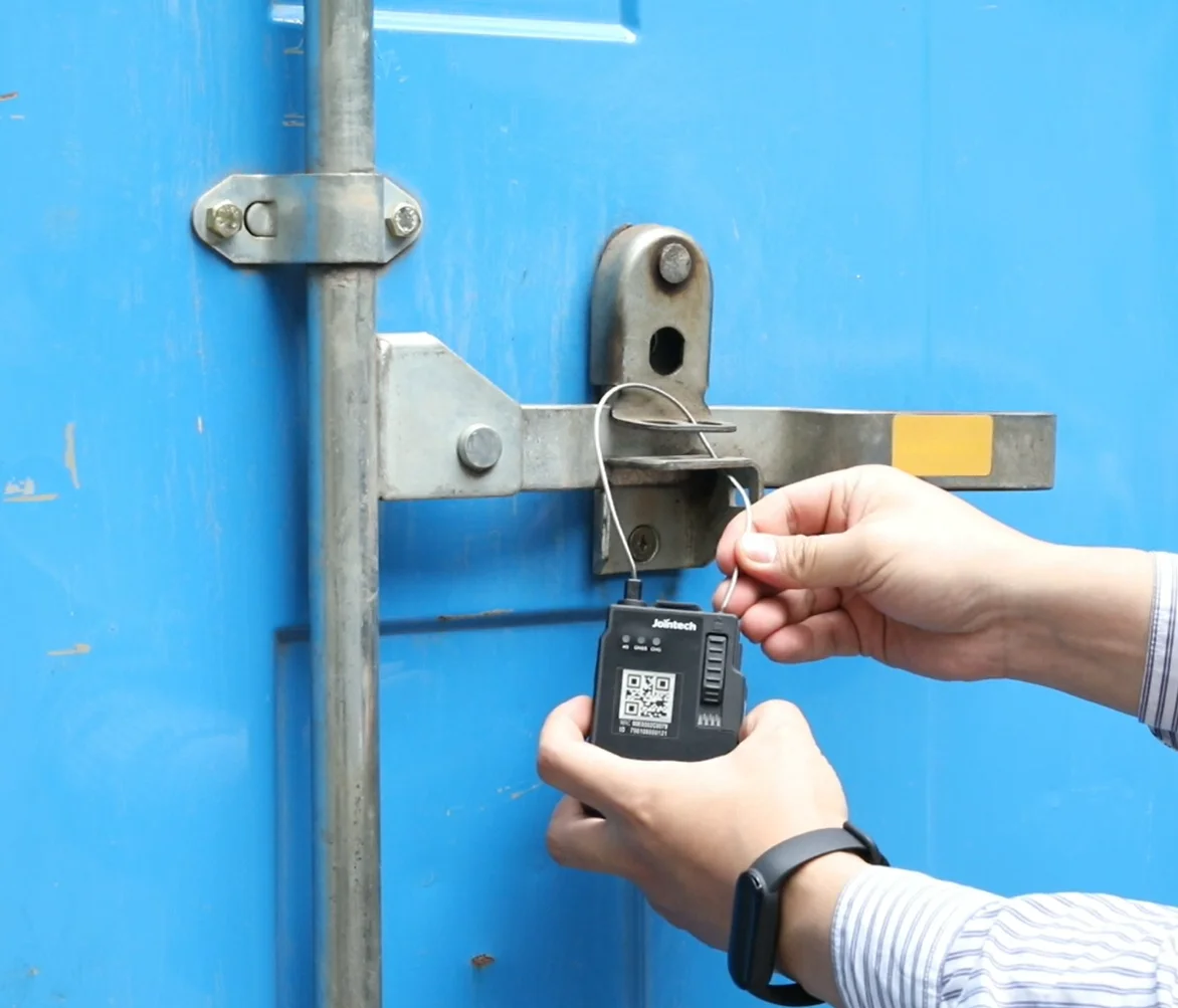 GPS E-seal Thin Cable Smart Remote Control Lock Container Cargo Security GPS Electronic Seal Tracker