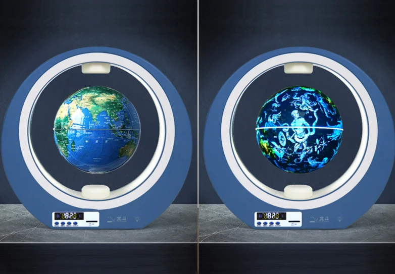 Kinglobe magnetic levitation Bluetooth speaker creative ornaments birthday gift atmosphere night light magnetic levitation globe