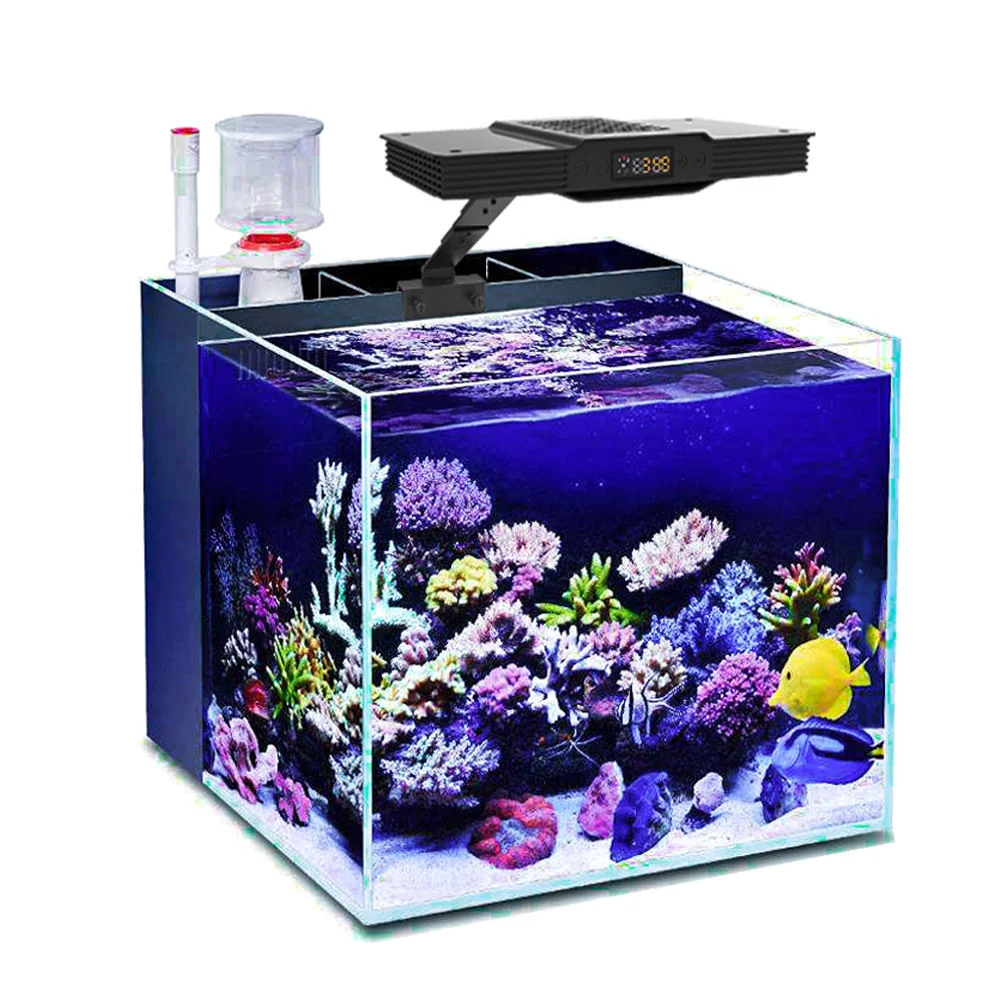 2024 New Hot Sale Shang Aisi Underwater Knight V3 Full Spectrum 60W Marine Tank Light Sunrise Sunset Model Aquarium Lights