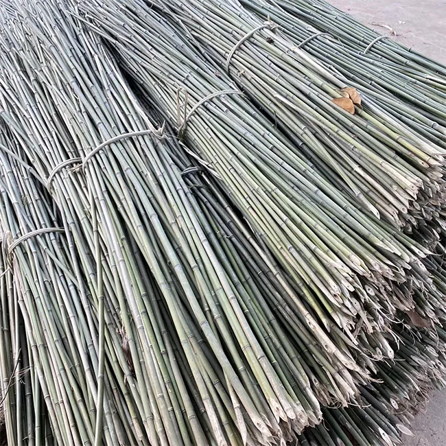 90Cm Bamboo Pole Raw Material Green Environmental Protection Material Can Decorate Outdoor Activities