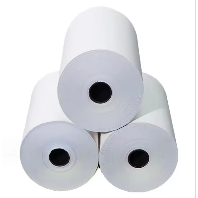 Free sample thermal cashier paper roll 80x60 till rolls cheap price with best quality manufacturer thermal paper for POS/ATM