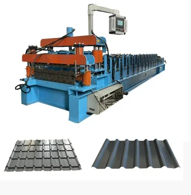 Double Layers Sheet Machine Double Layer Roll Forming Machine Double Layer Roof Panel Roll Forming Machine Corrugated