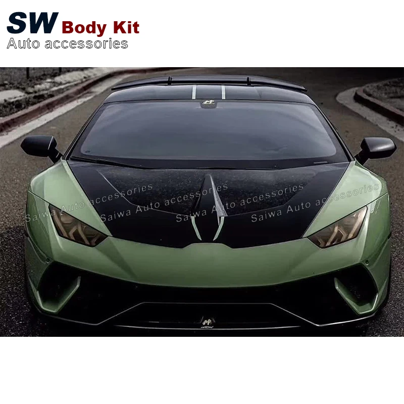 Carbon Fiber 1016 Style Huracan Hood For Lamborghini Huracan LP580 LP610 Upgrade Front Luggage Cover Engine Hood Bonnet Cover