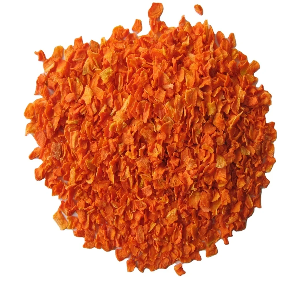 Качественная фабрика, 100% натуральный чистый новый урожай, сушеные морковские хлопья AD