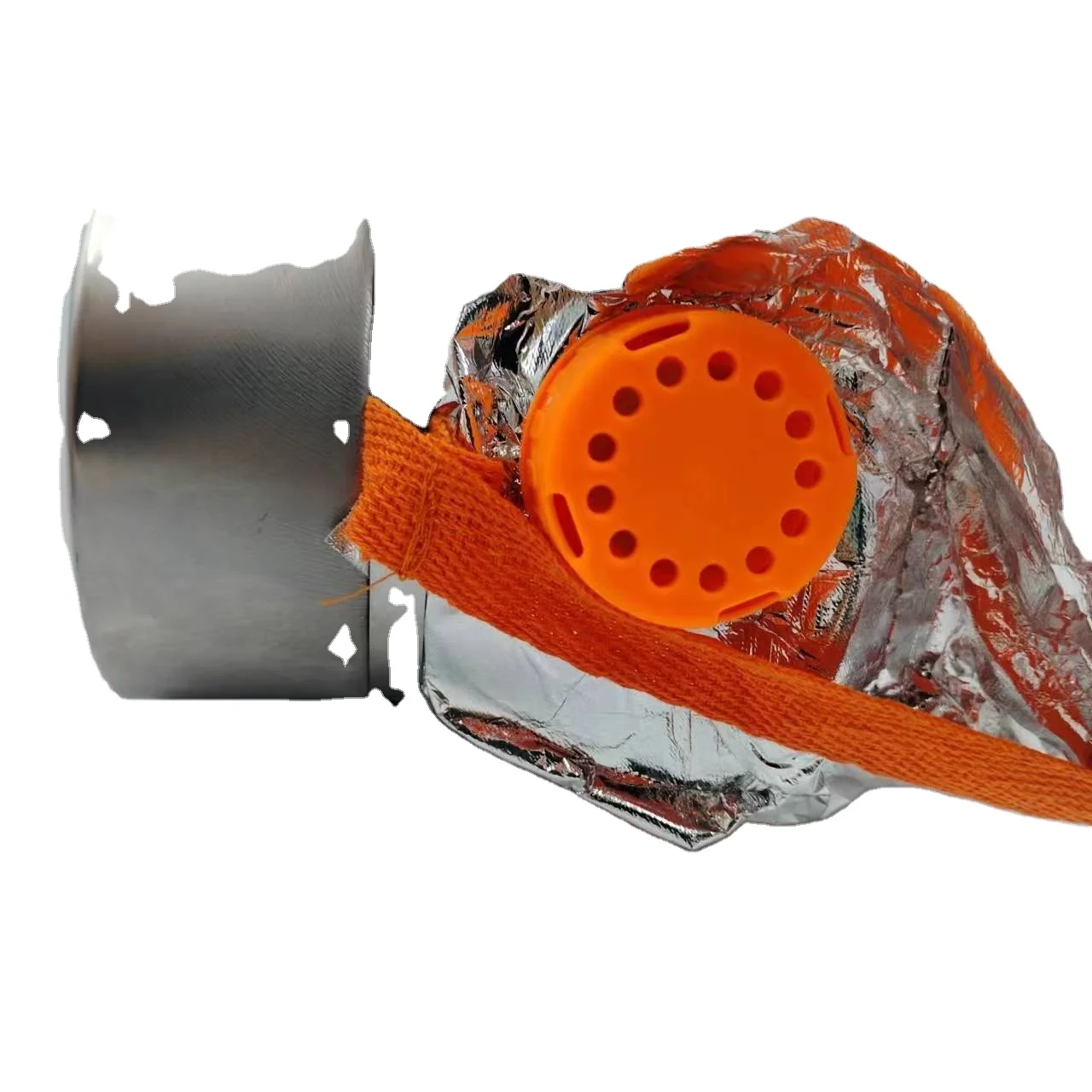 Manufacturer custom fire exit smoking gas mask cover fire smoke toxic filter emergency fire smoke mask