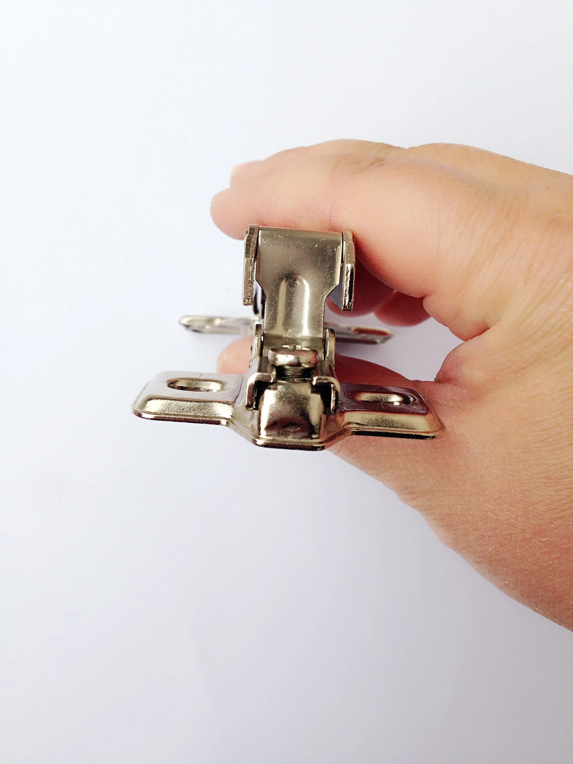 BZ-180B 180 degree two way iron material with nickel plated cabinet kitchen concealed hinge