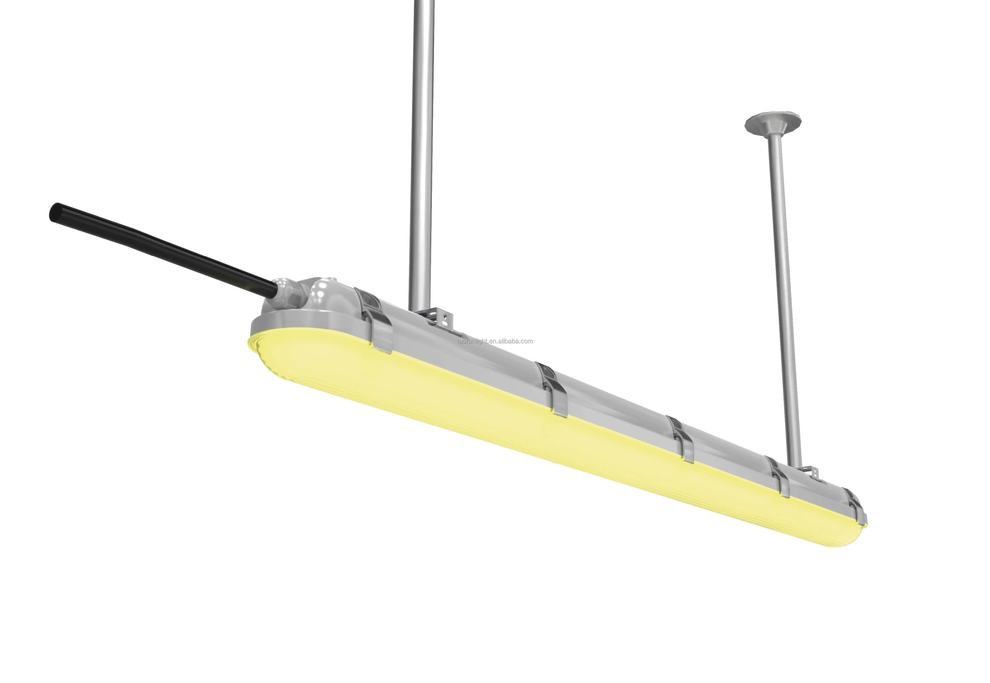60W Emergency Tri-proof Light 1.5m Emergency&sensor