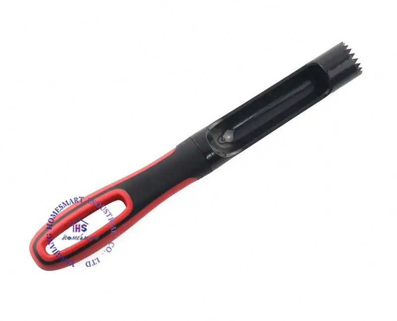 
Promotional plastic fruit core knife with non-slip handle apple core 