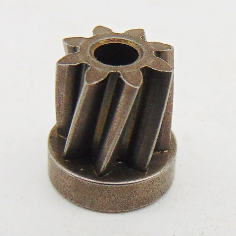 China manufacturer forged sintered metal small drive 45 degree din6 m2 helical gear