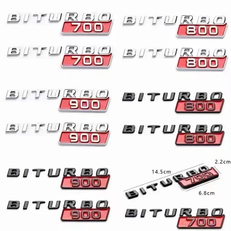 MRD Badges stickers  fit for Mercedes-Benz G class  W463 W464 G63 G500 car body badge stickers