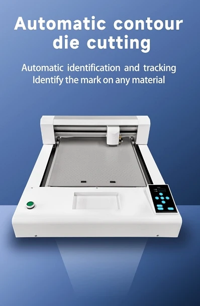 Yinghe Wholesale Low price High-Precision 5035  Automatic Flatbed Cutting Plotter with Smart Touch Screen