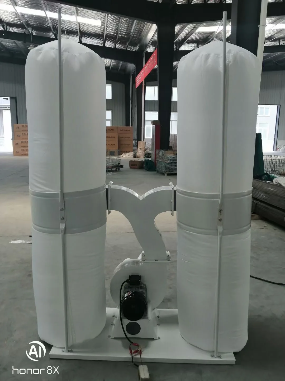 3kw Double Bags Wood Dust Collector Extractor Machine dust collector for woodworking