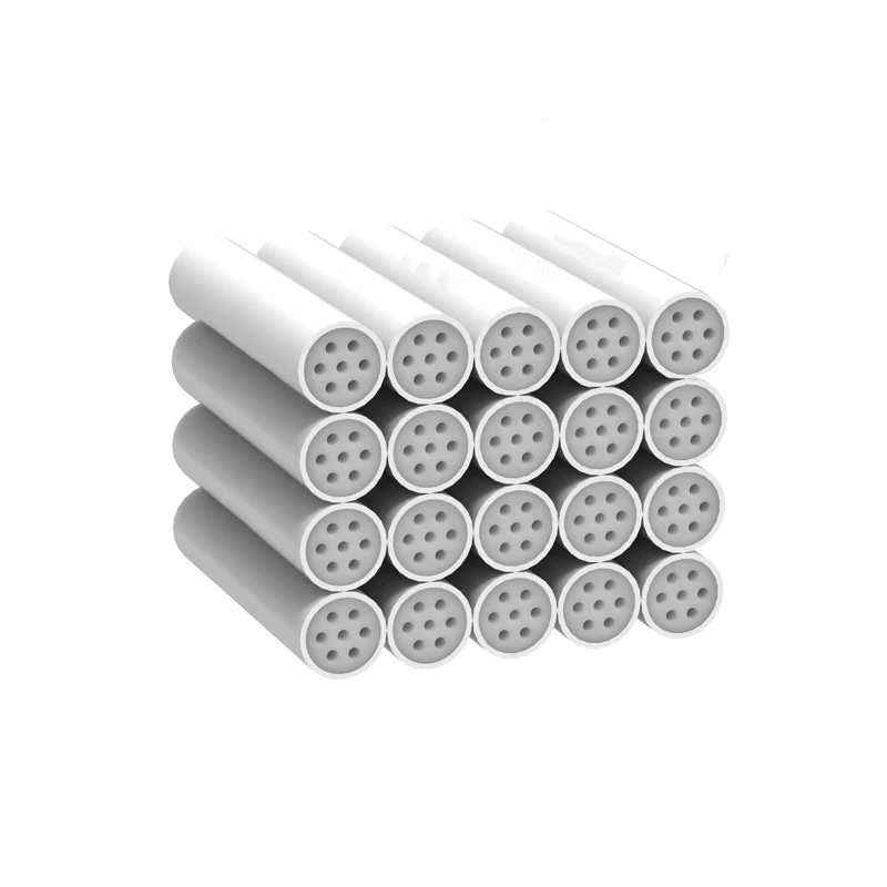 High Quality Smoking charcoal filters  Pipe Cigarette Accessory Filters with  6mm ceramic caps  Disposable Tobacco Pipe