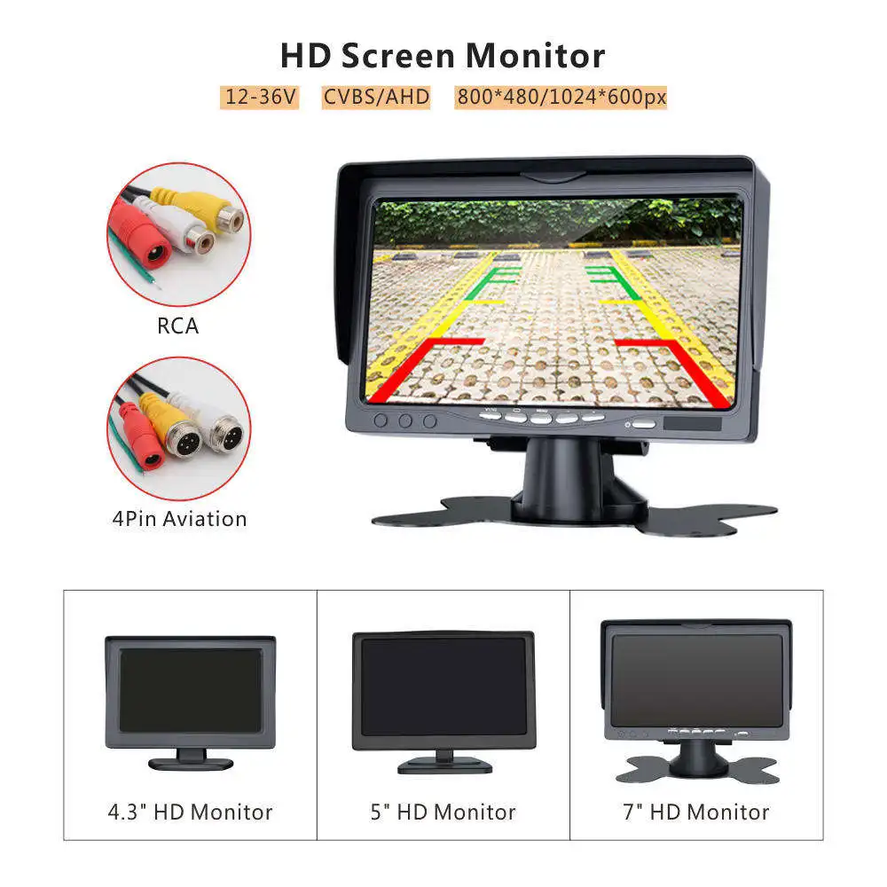 Автомобильный Автопогрузчик 12-36 В, водонепроницаемая система ночного видения