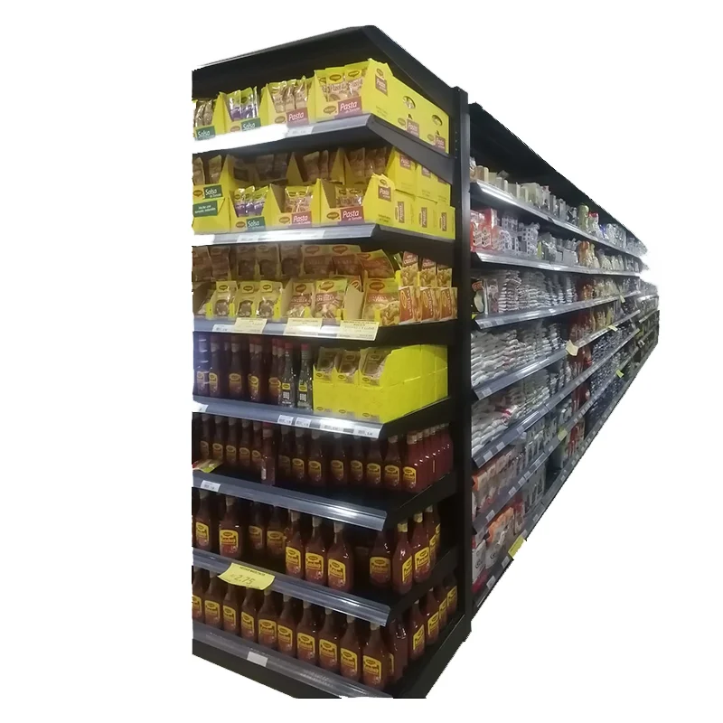 manufactured modern adjustable shelves high quality gondola shelving display stand