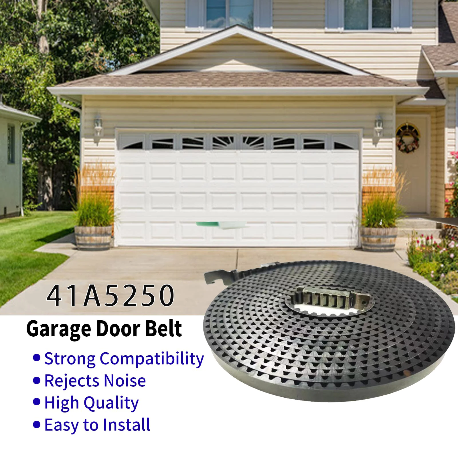 Пояс для открывания гаражных ворот 41A5250, 237 ', ремень для открывания гаражных ворот