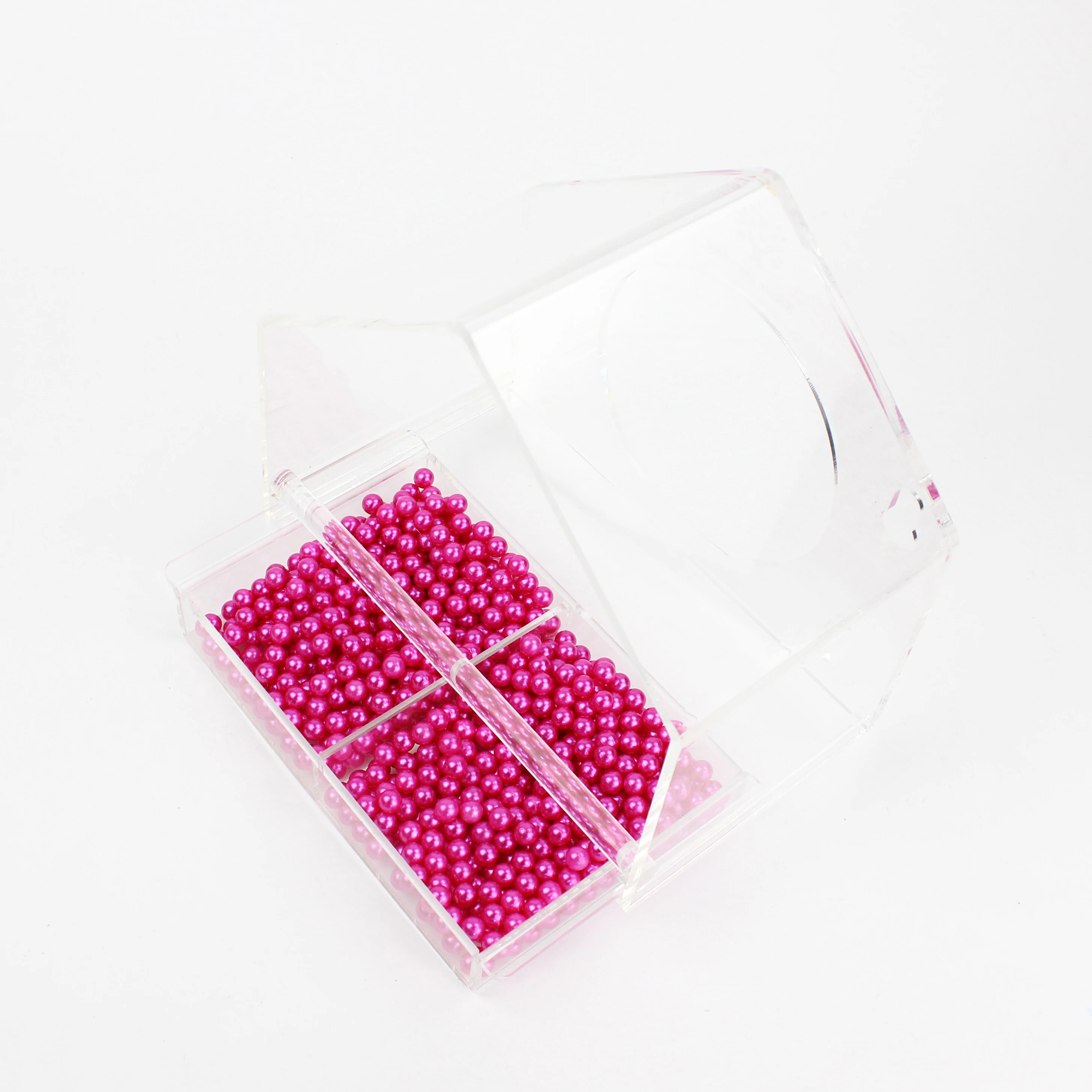 Removable Tray Transparent Acrylic Feeder For Bird Crystal Window Bird Feeder PMMA Clear Stay Strip