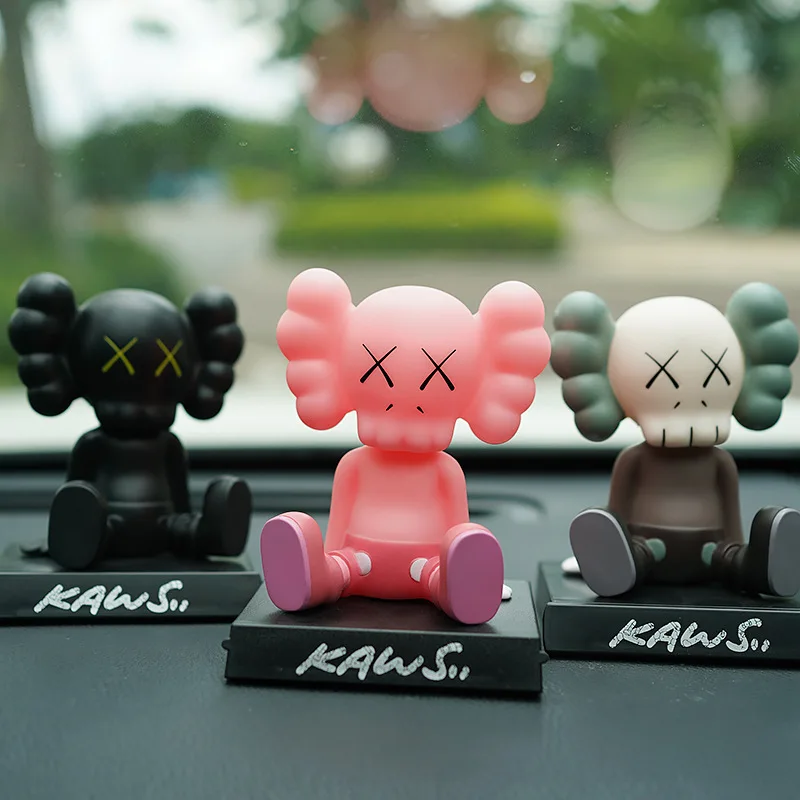 Popular hot Cartoon Kaw doll Car Decoration Creative Personality Figure For Collection Toys