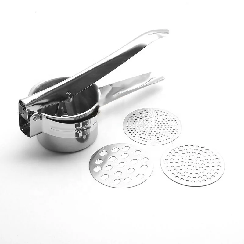 Kitchen gadget potato masher stainless steel potato ricer masher masher potato