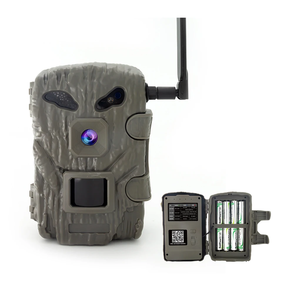 4G,30MP/1080P, Cloud& APP Wireless Trail Camera Solar Panel Game Camera Hunting Camera 2022 Cheap Wildcamera With Nightvision