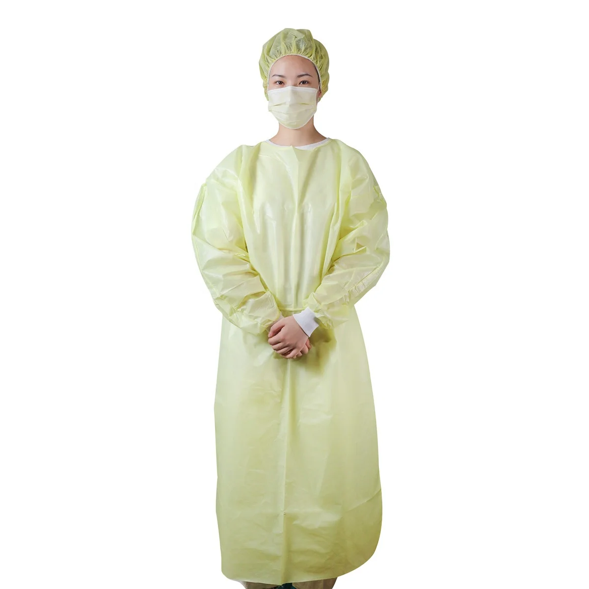 Disposable Isolation gown,patient gown from white list manufacturer