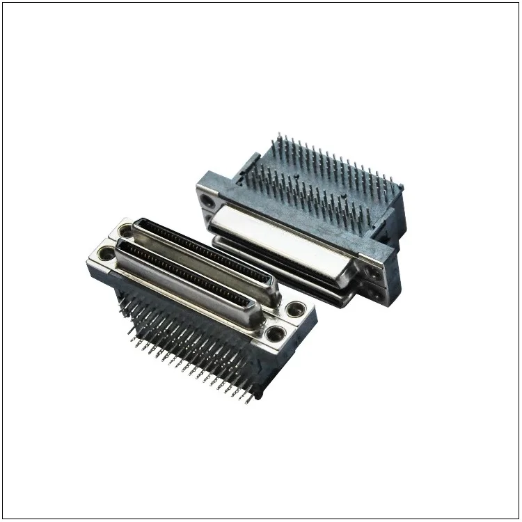 KinKuo VHDCI 68 Pin Female Connector pitch=0.8mm  SCSI VHDCI 68Pin Connector for PCB