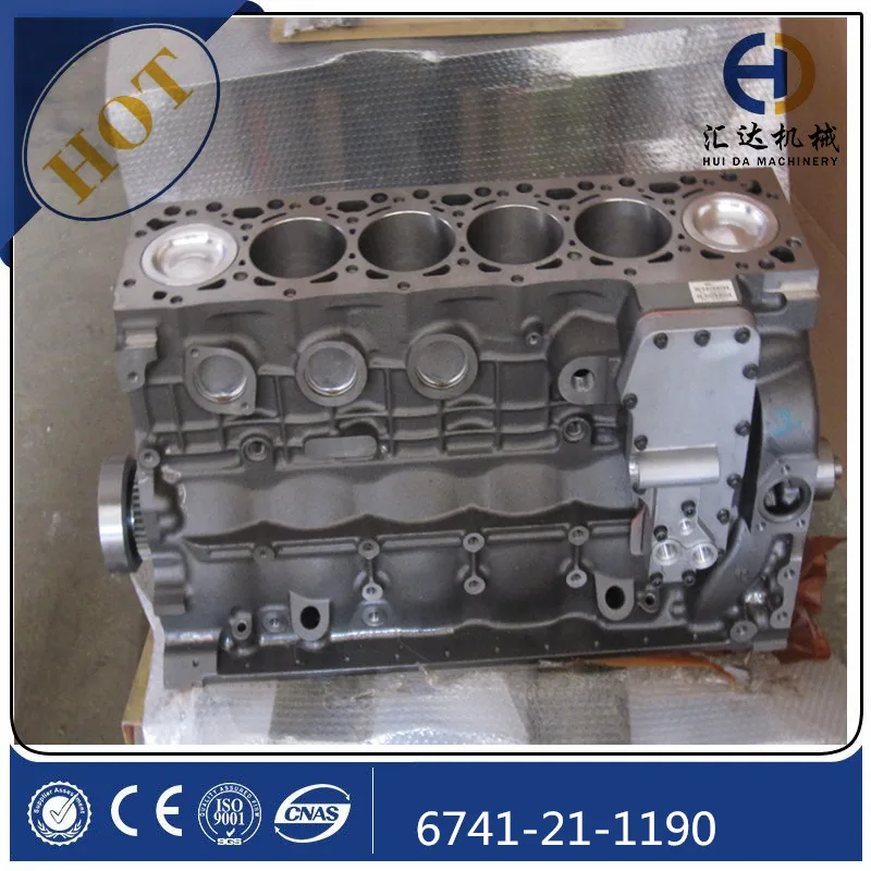Engine Cylinder Block Assembly 6240-21-1100 For 6D170-3 6D170-5