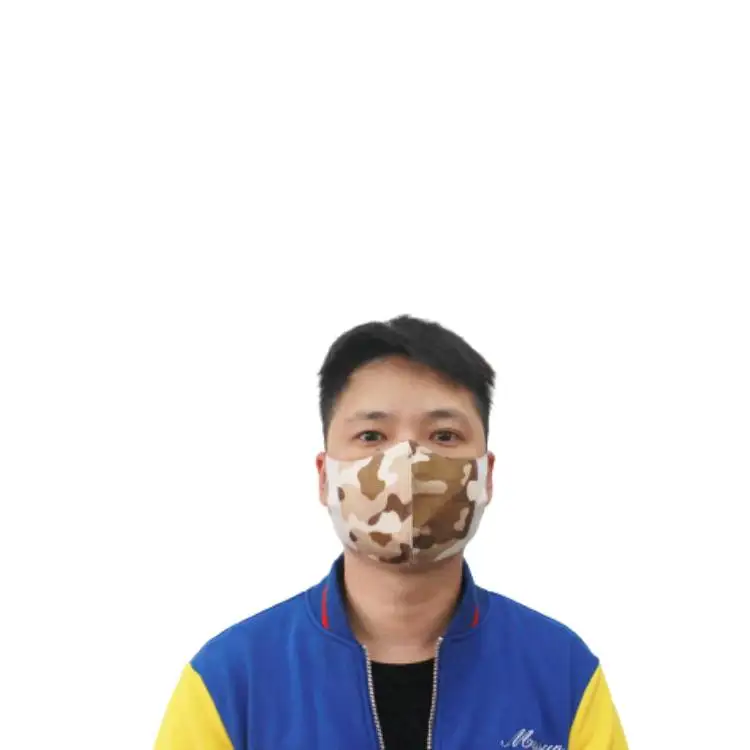 
Golden supplier new design 3d face mask camouflage children adult mask 