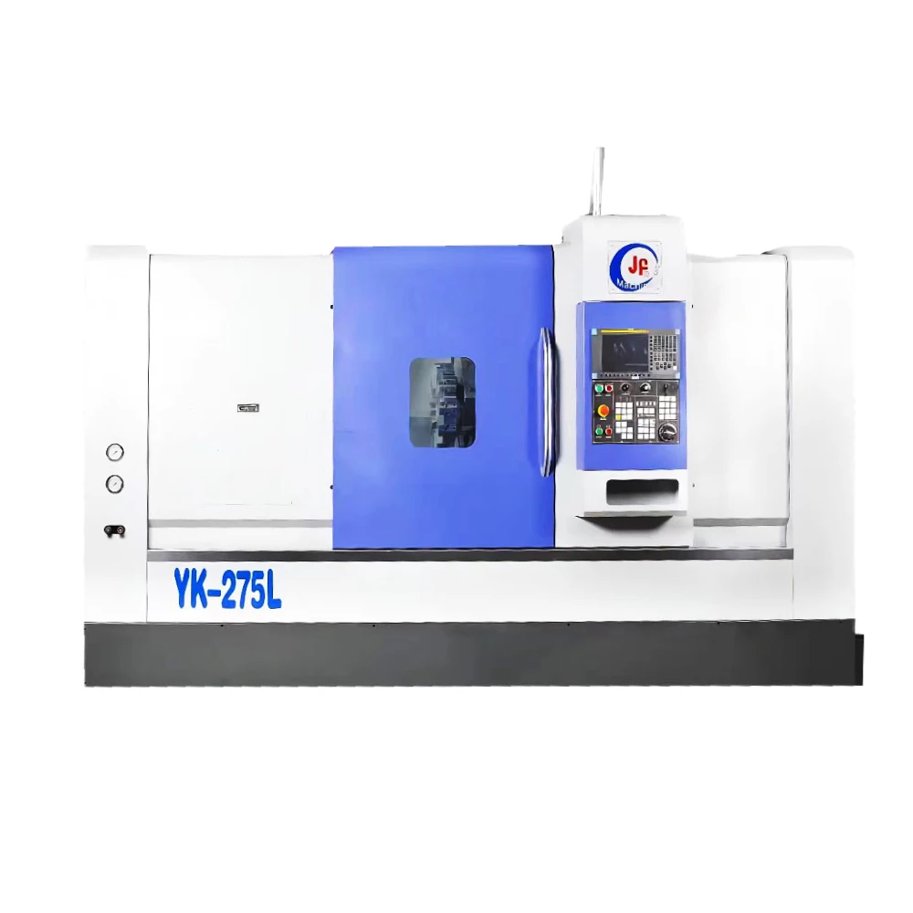JINN FA YK-275L Suitable For Heavy Cutting Drill 3 In 1 Combo Milling Drilling Metal Cutting Machine Tool Slant Bed CNC lathe