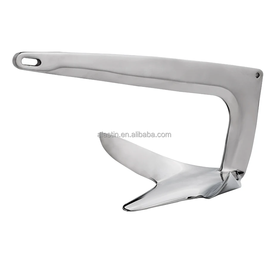 10kg 15kg AISI316 Stainless Steel Boat Marine Bruce Cast Anchor for sale